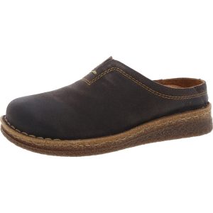 Seana gepolsterte Fußbett Leder Clogs