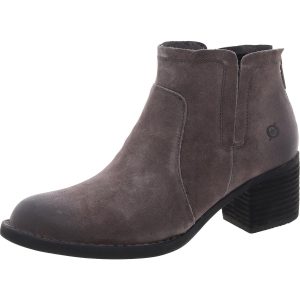 Reece Reißverschluss Nubuk Stiefeletten