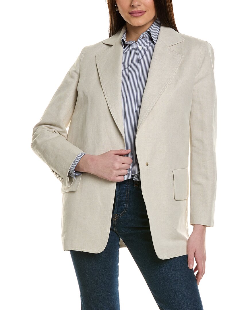 Max Mara Mosa Leinenblendjacke