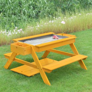 Avenlur Mojave – umweltfreundlich Holz Outdoor Picknick und Sand Tischspiel