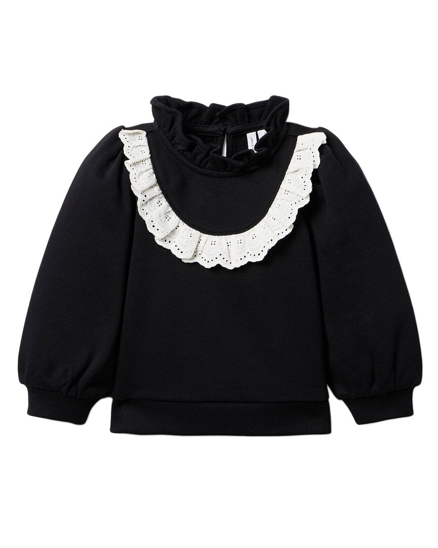Janie and Jack Sweatshirt mit Ösen