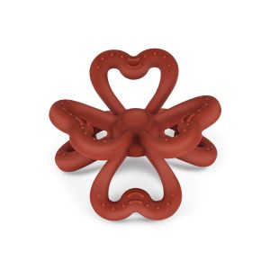 Haakaa Kleeblatt-Beißring aus Silikon, 1 PK