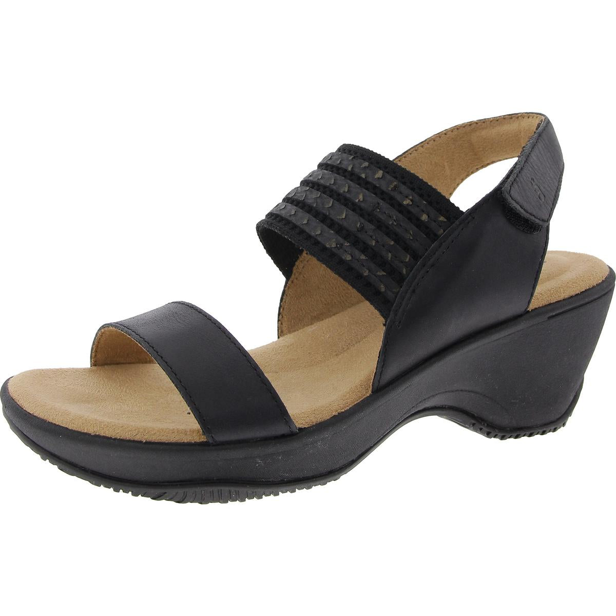 Schwarze Leder Pumps von Chantal