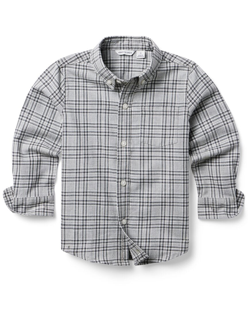 Janie and Jack Tartan Flanellhemd