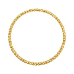 Seil Armreif Armband Gold