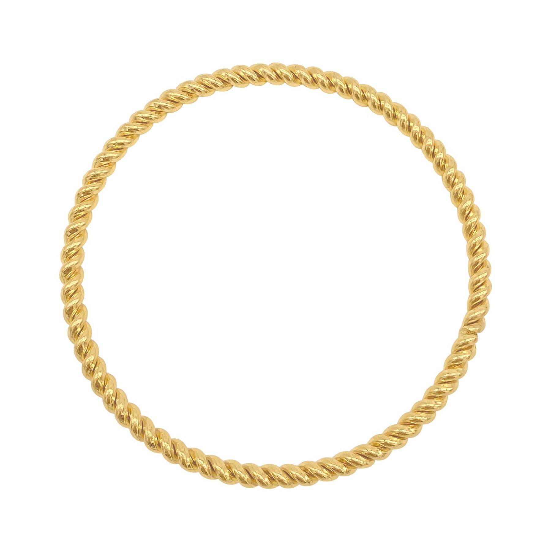 Seil Armreif Armband Gold