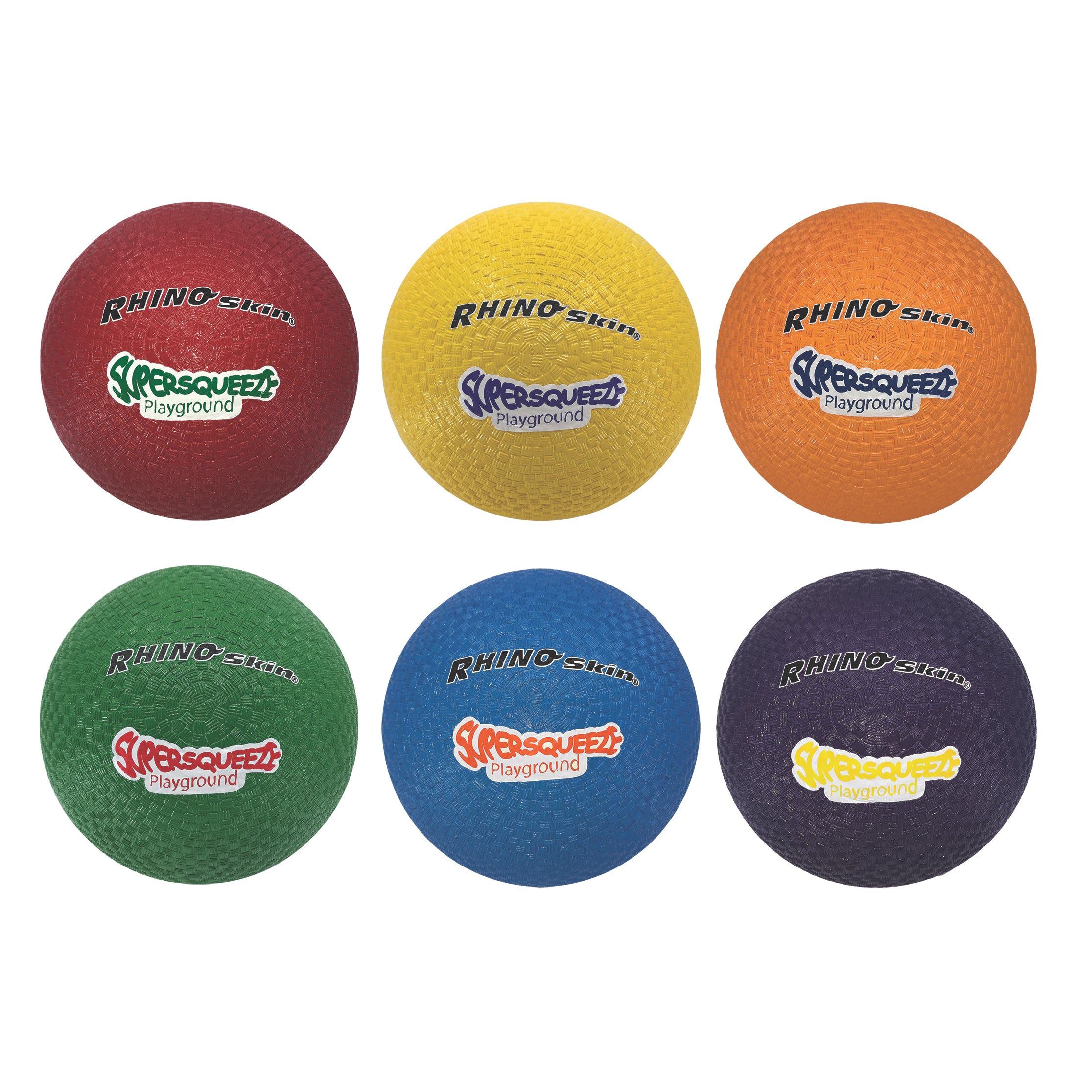 Champion Sports Rhino Skin® Super Squeeze Spielplatz Ball Set