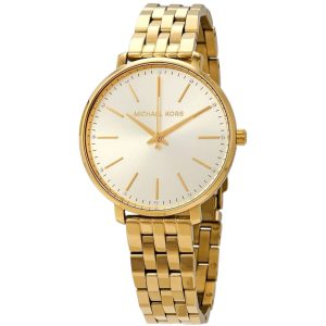 Michael Kors Pyper MK3898 Damen-Armbanduhr mit Goldquarz, 38 mm