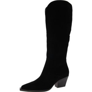 RAJ Wildleder kniehohe Stiefel mit spitzer Zehenpartie