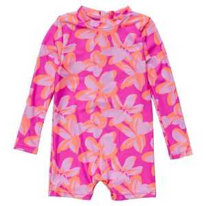 Snapper Rock Hibiscus Hype Sunsuit