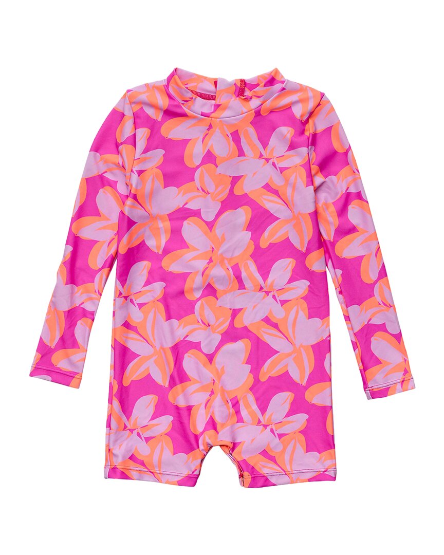 Snapper Rock Hibiscus Hype Sunsuit