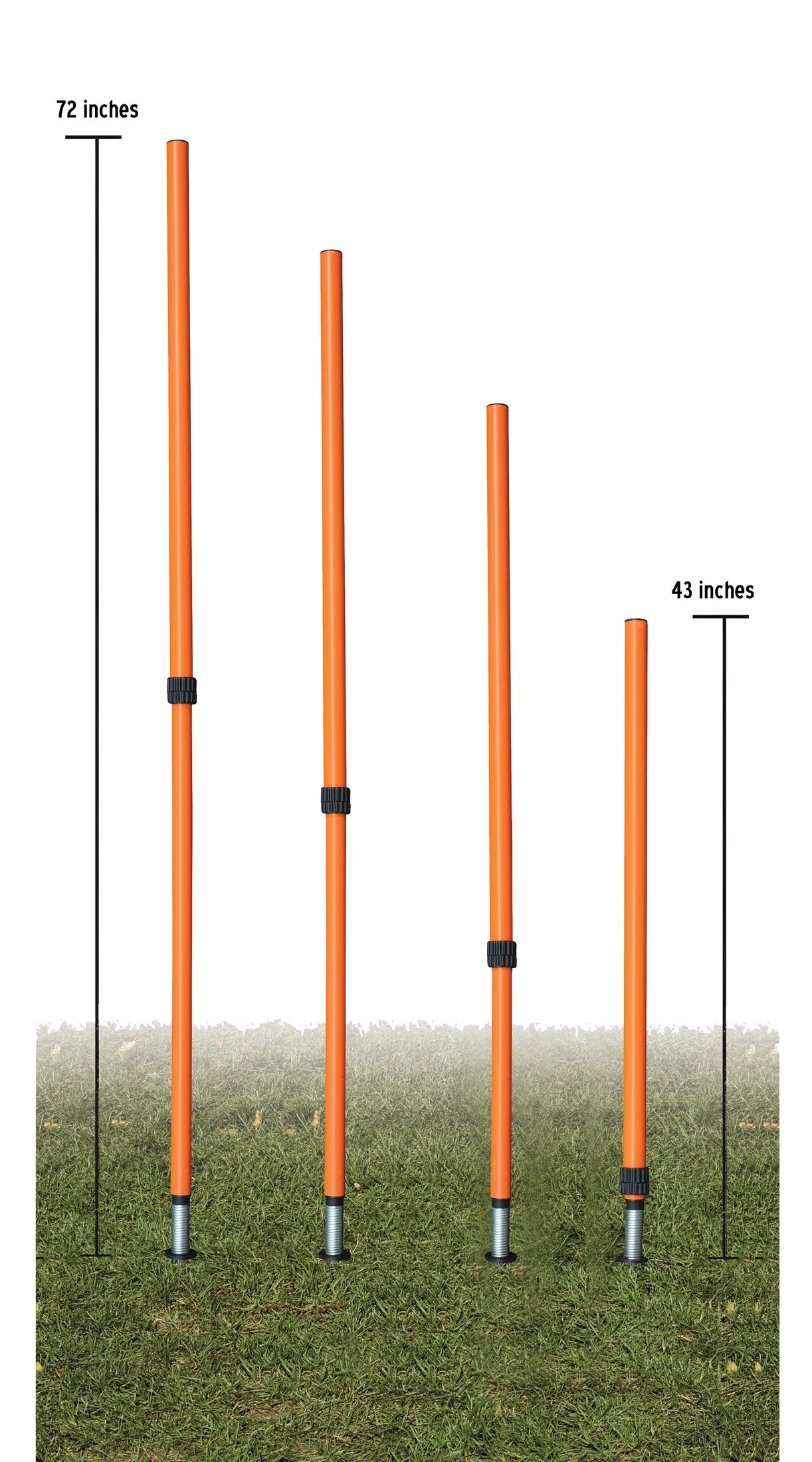 Champion Sports Einstellbare Beweglichkeit Pole Set