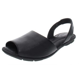 Flache Slingback-Sandalen aus Leder von Trang