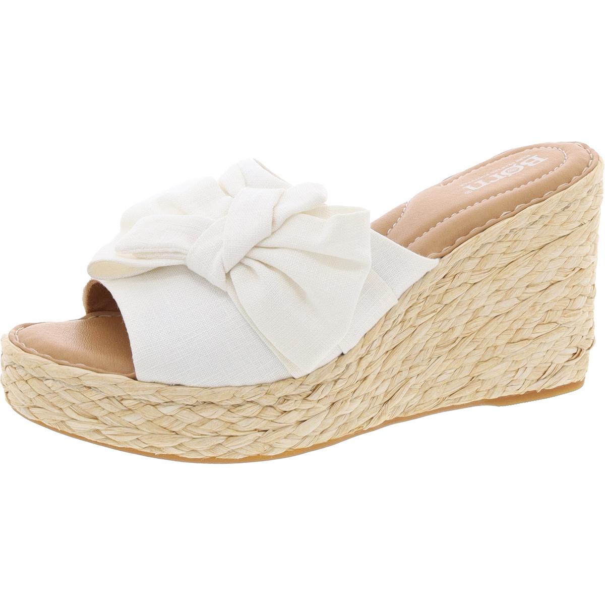 Diane von Furstenberg Canvas Sandalen – Keilsandalen