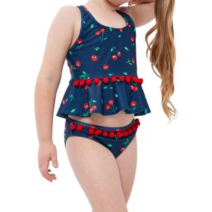 Kinder Bikini Top mit passenden Bikini Bottom In Gtk Kirschen