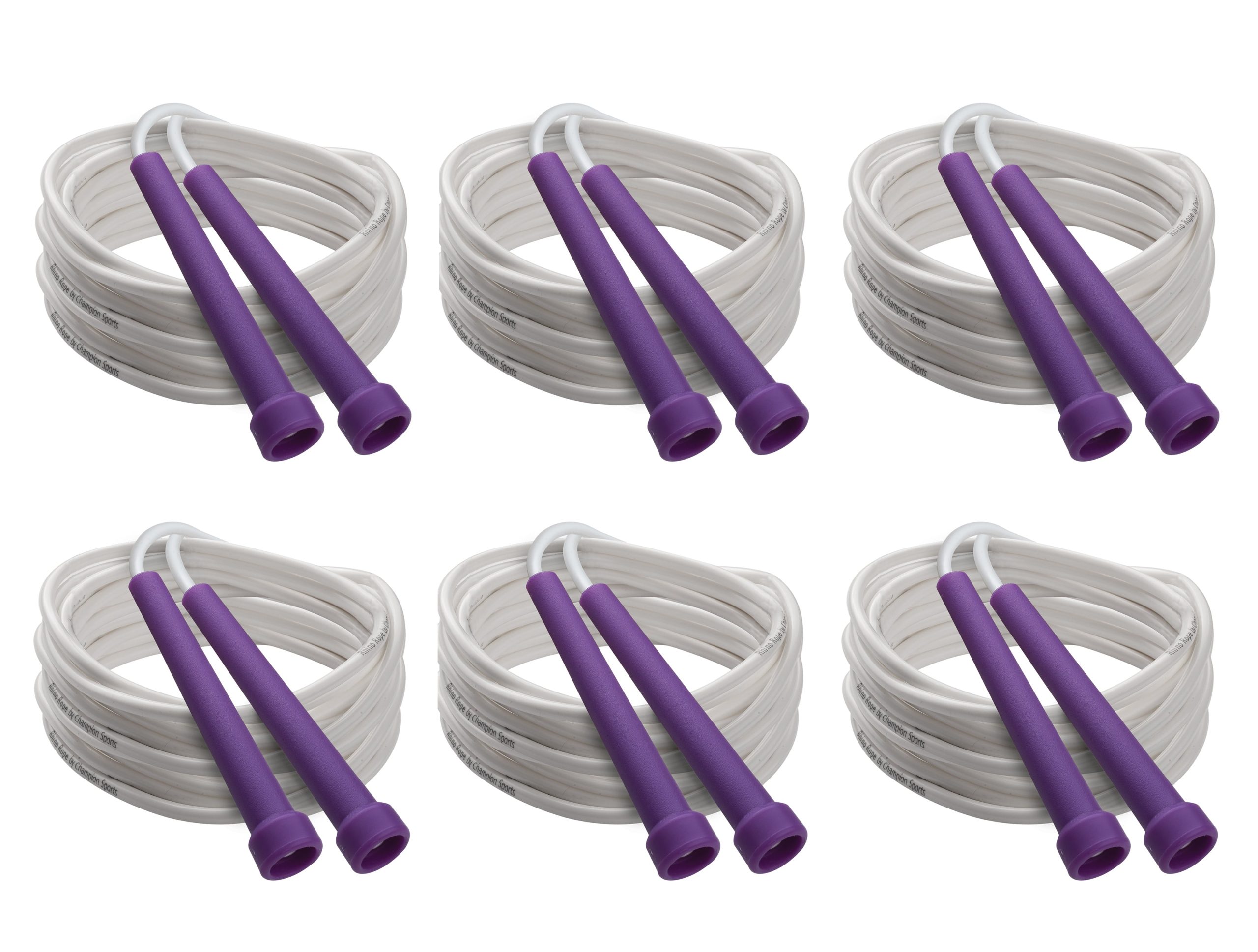 Champion Sports Licorice Rhino Speed Seil 6er Set