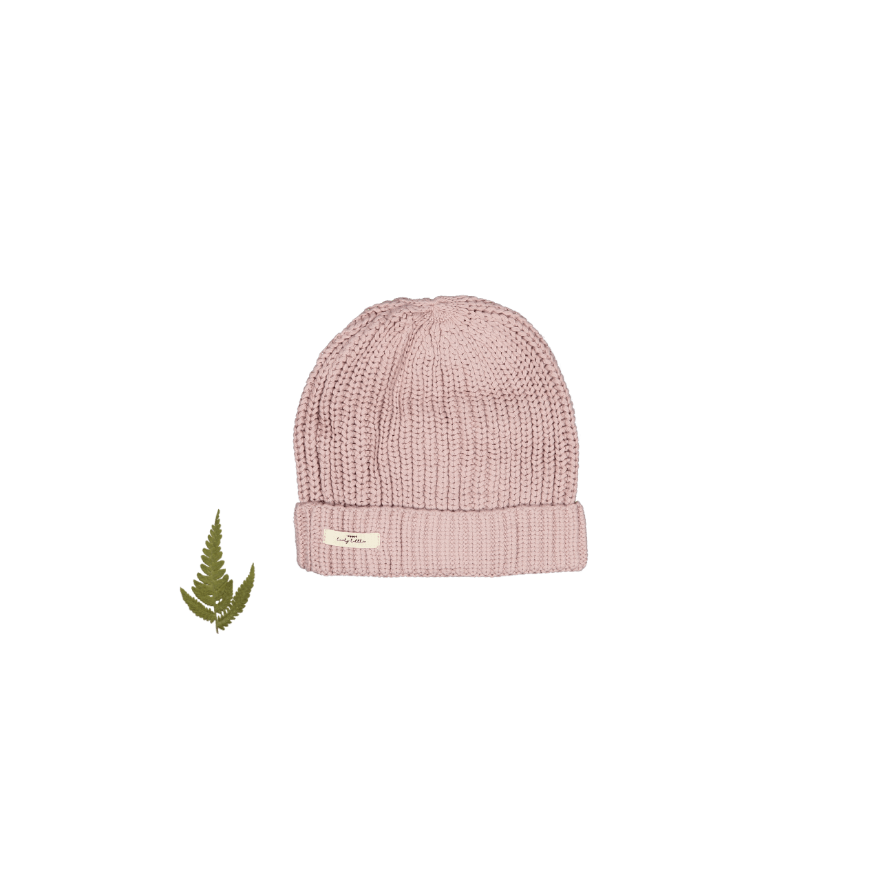 Der grob Strick Hut – Mauve