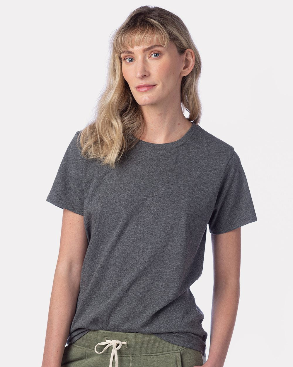 Alternative Damen Baumwoll Jersey CVC Go-To Tee