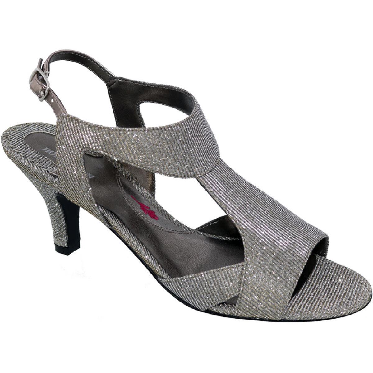 Glückliche T-Strap Fersensandalen