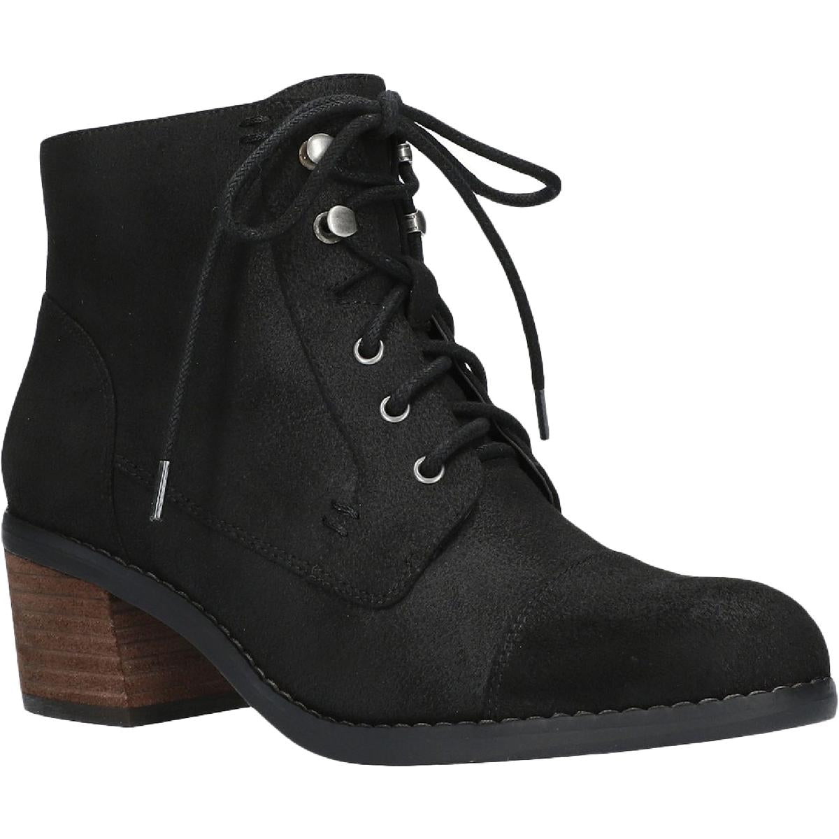 Sarina gepolsterte Innensohle Knöchel Combat & Schnürstiefel