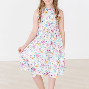 Sunshine Blooms Tank-Twirl-Kleid