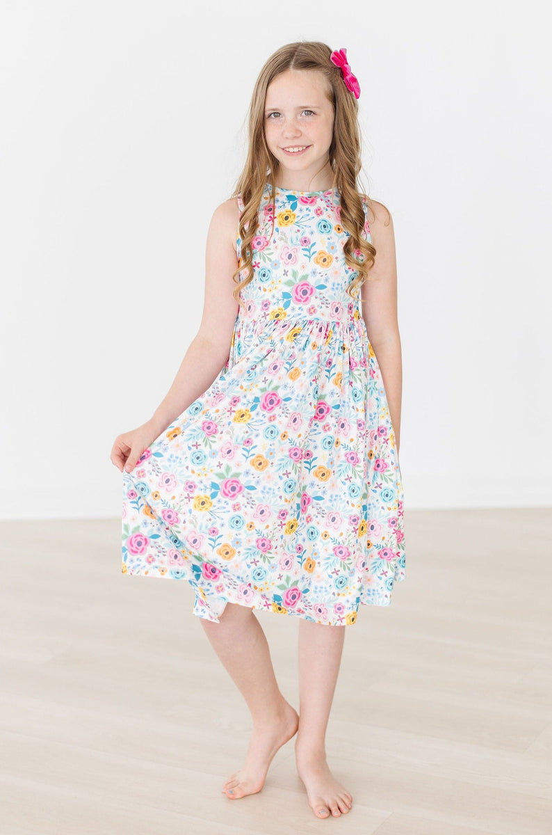 Sunshine Blooms Top Twirl Kleid