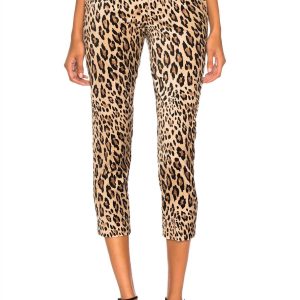 Tuxedo Hose in Camel Mehrfarbig