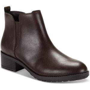 GARNERR Stretch Kunstleder Stiefeletten