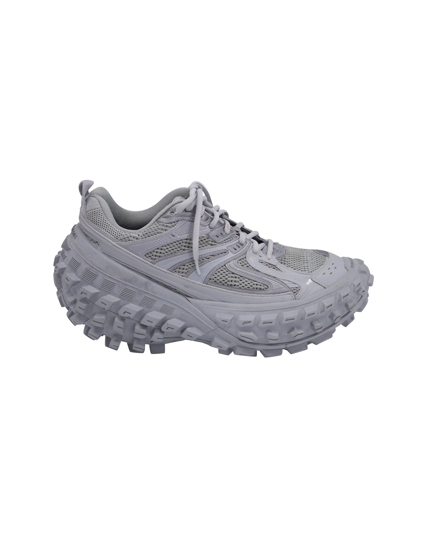 Balenciaga Bouncer Sneaker aus grauem Polyurethan