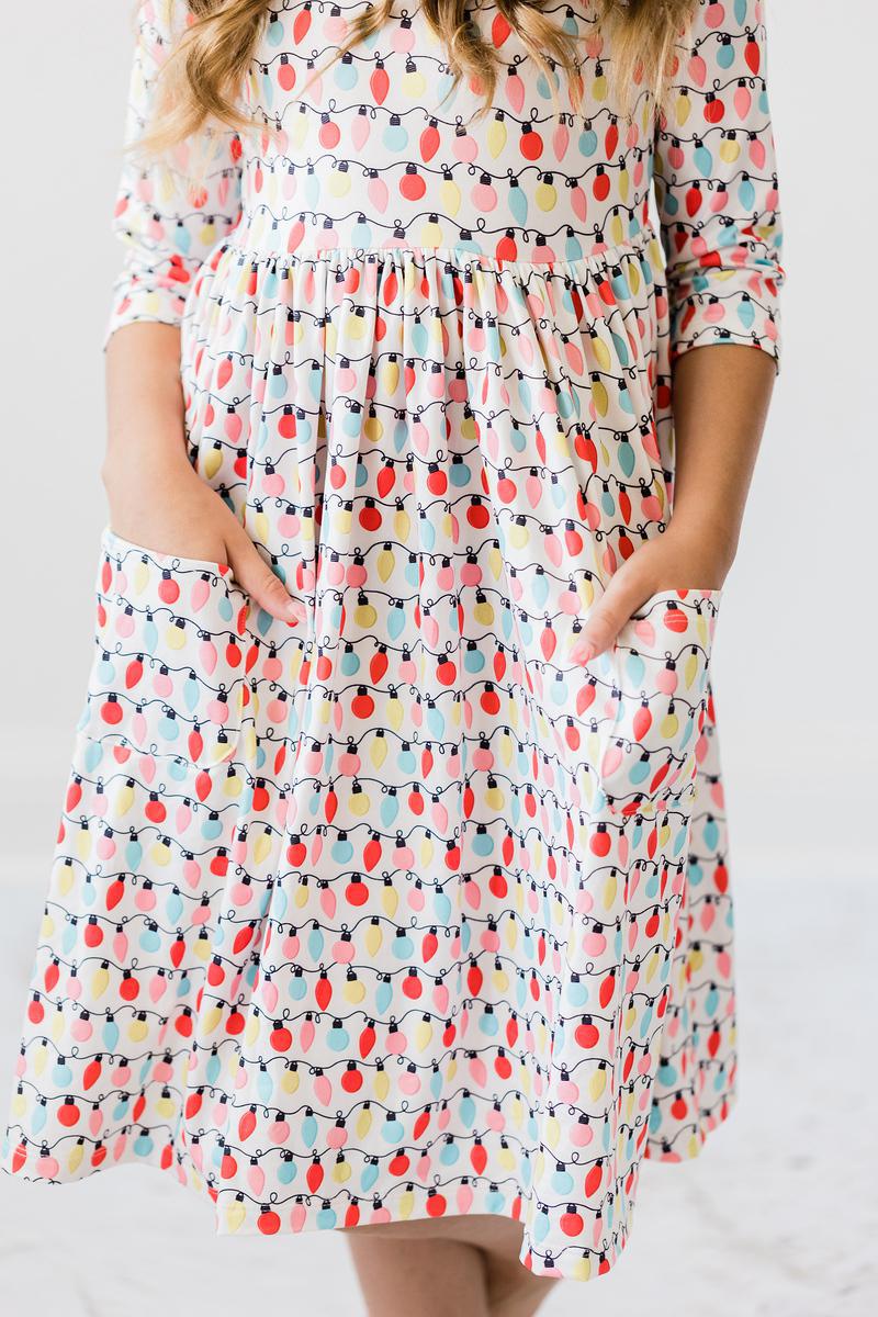Merry & Bright Kleid mit Reißverschluss