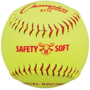 Champion Sports 12′′ Sicherheits-Softball – Dutzend