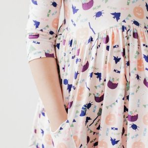 Süßes oder Saures Taschen-Twirl-Kleid