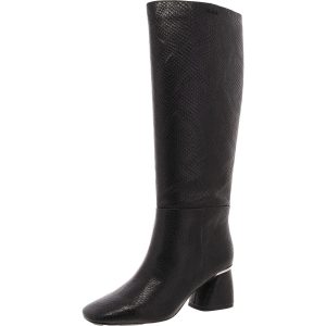 Cana Snake Print Stiefel aus Kunstleder mit Knien