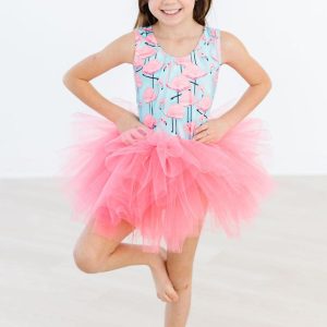 Pretty in Pink Flamingos Tank-Tutu-Trikot