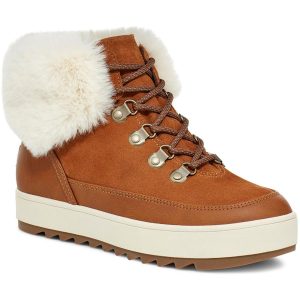 Tynlee Leder Kunstpelz Stiefeletten