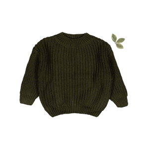 Der Grobstrickpullover – Moss