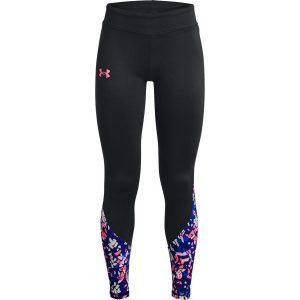 Mädchen Bequeme Rüstung Leggings in schwarz / rosa Punk 7733691056188