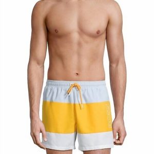 Herren Coco Badeshorts in offenem Gelb