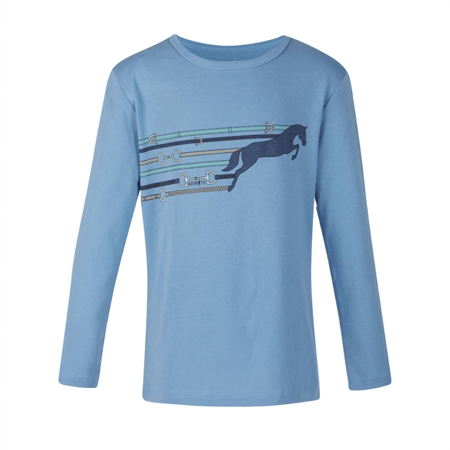 Kinder Pony Up Tee in Skyblue