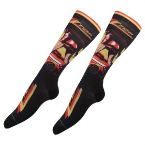 Unisex – Zz Top Legs Socken in Schwarz