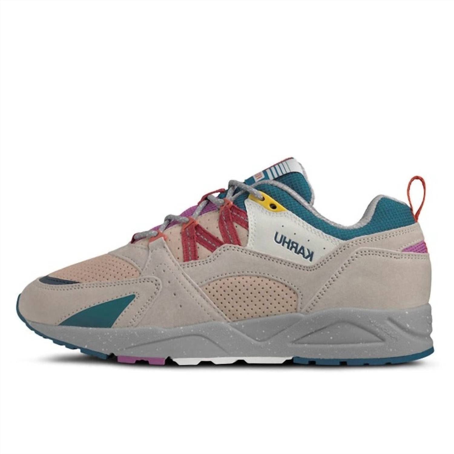 Damen Fusion 2.0 Sneaker in Silber Futter / Mineral Rot