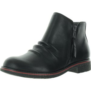 Lederstiefeletten Mila mit Reißverschluss