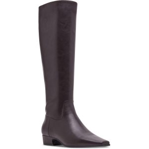 Solide kniehohe Stiefel aus Kunstleder von Florence