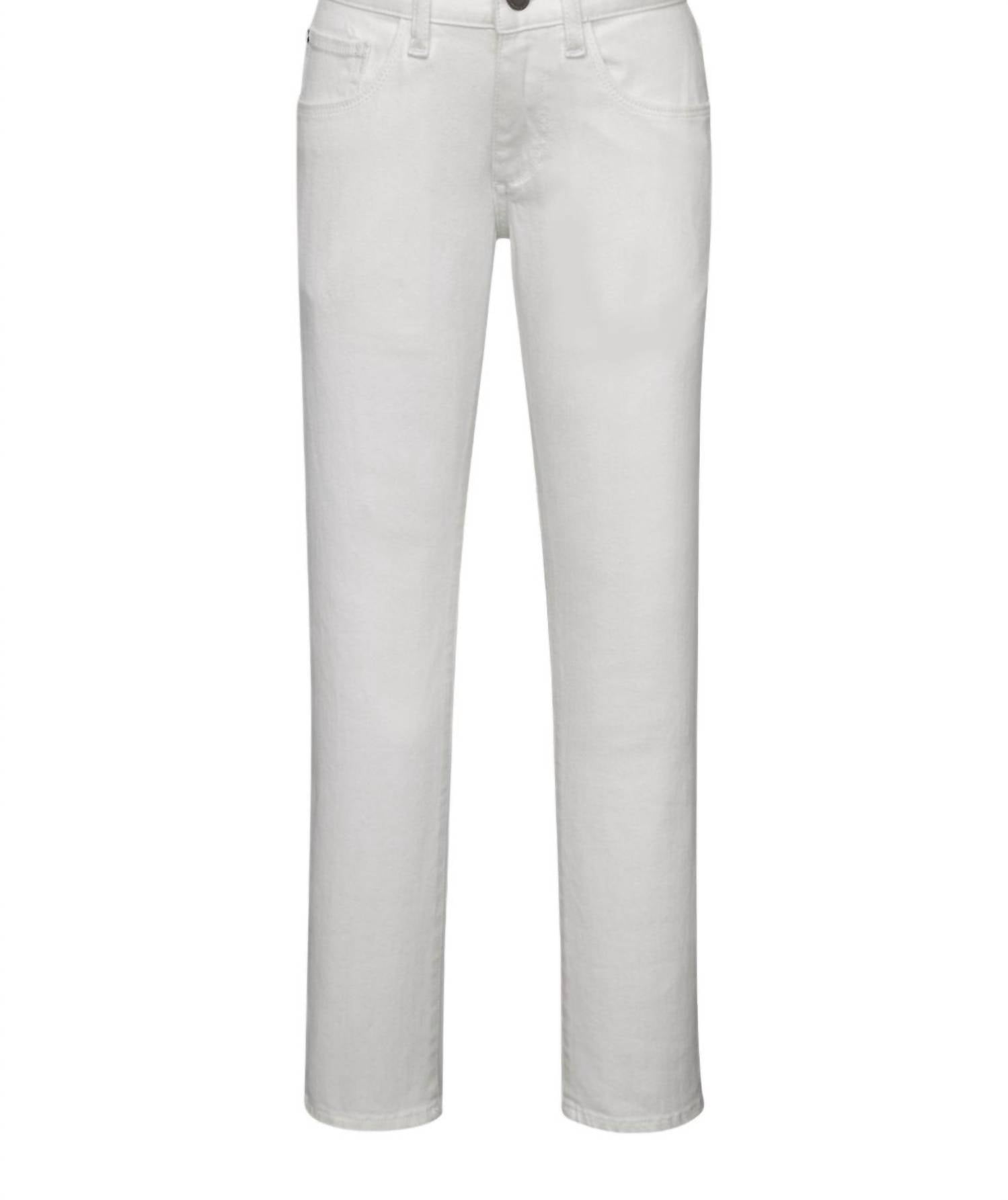 Brady Slim Jeans für Jungen in Medallion – Weiß