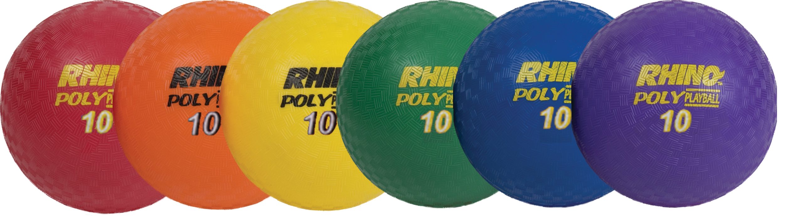 Champion Sports Poly Playground Ball Set – Set von 6