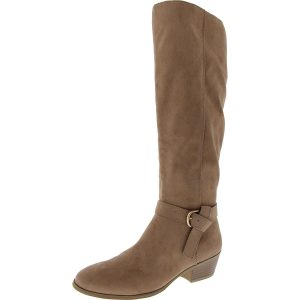 Omahaa Tall Zip Up Kniehohe Stiefel