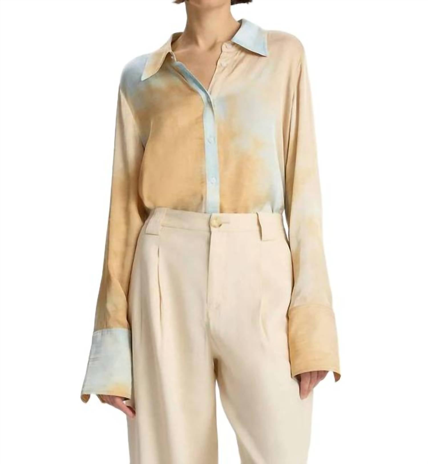 Aiden Top in Blau