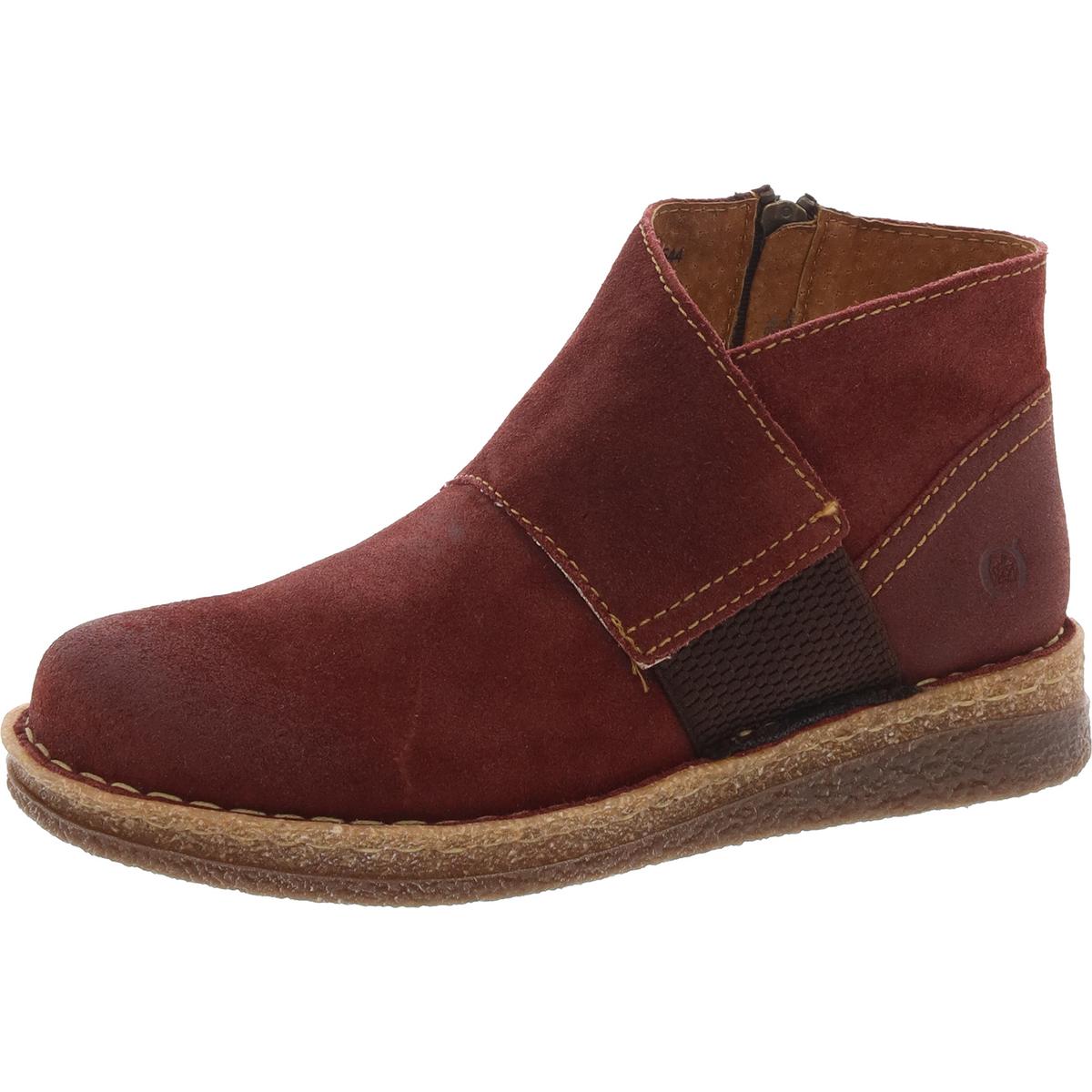 Tora Reißverschluss Wildleder Stiefeletten