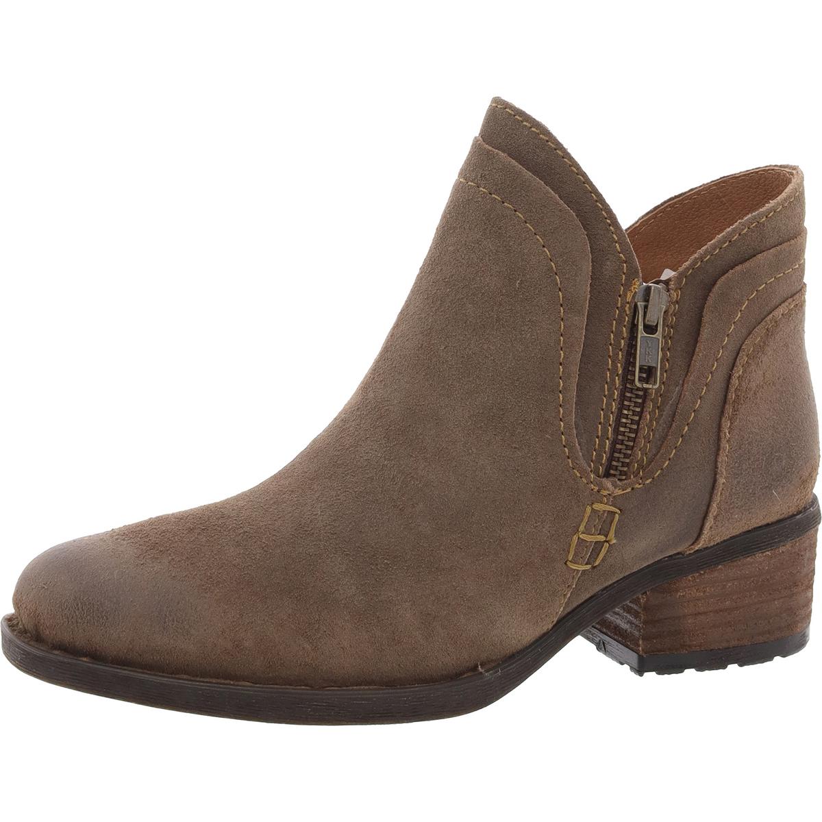 Malta II Stiefeletten aus Veloursleder