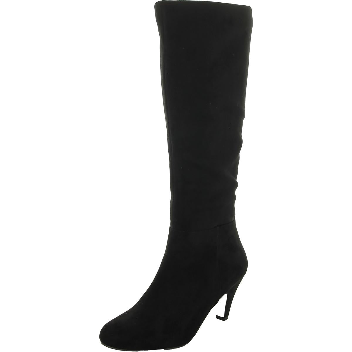 Schwarze Leder Pumps von Corinne Imitat – Stiefel